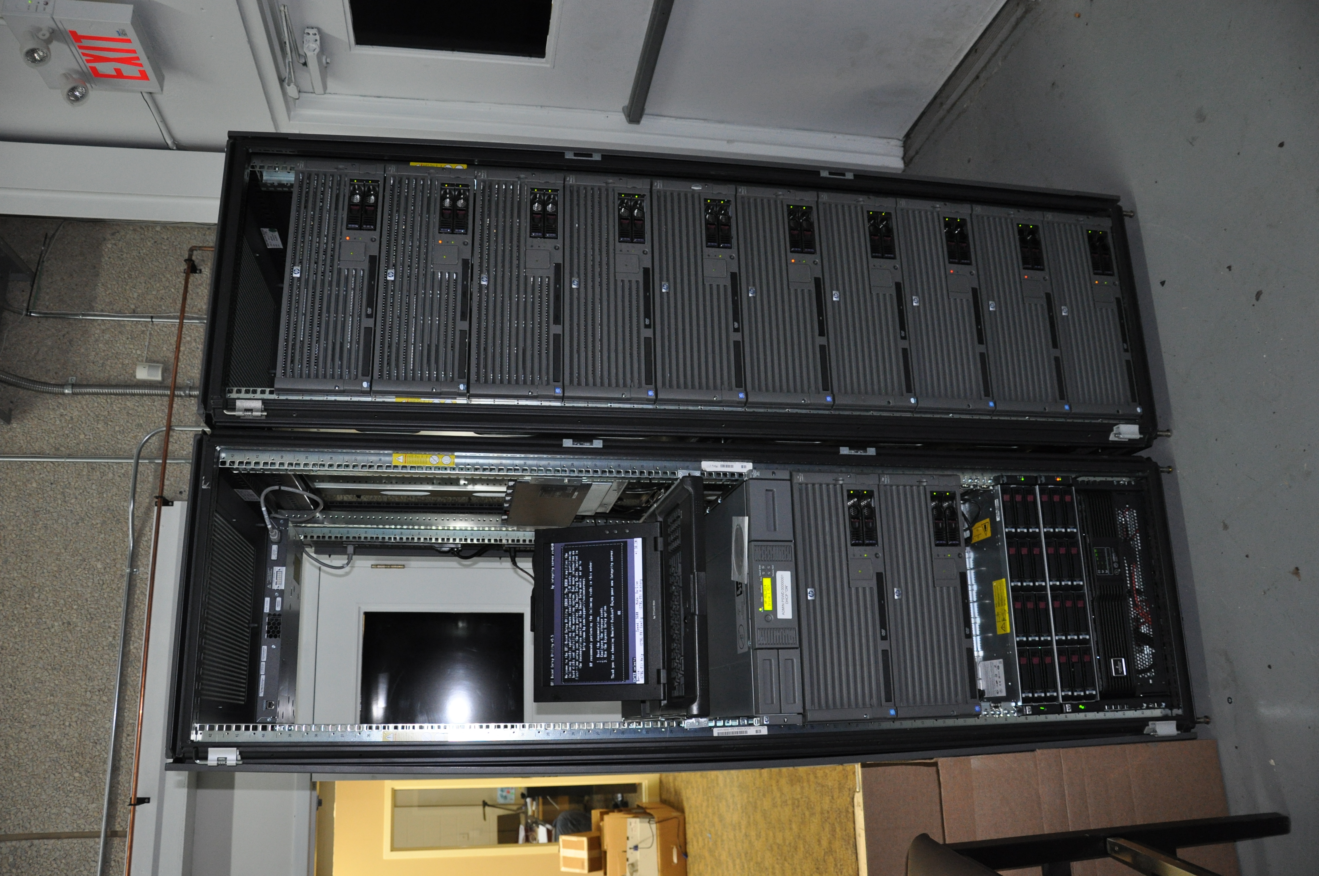 server room data center, RAG vs. Fine-Tuning: A Decision Framework for Founders